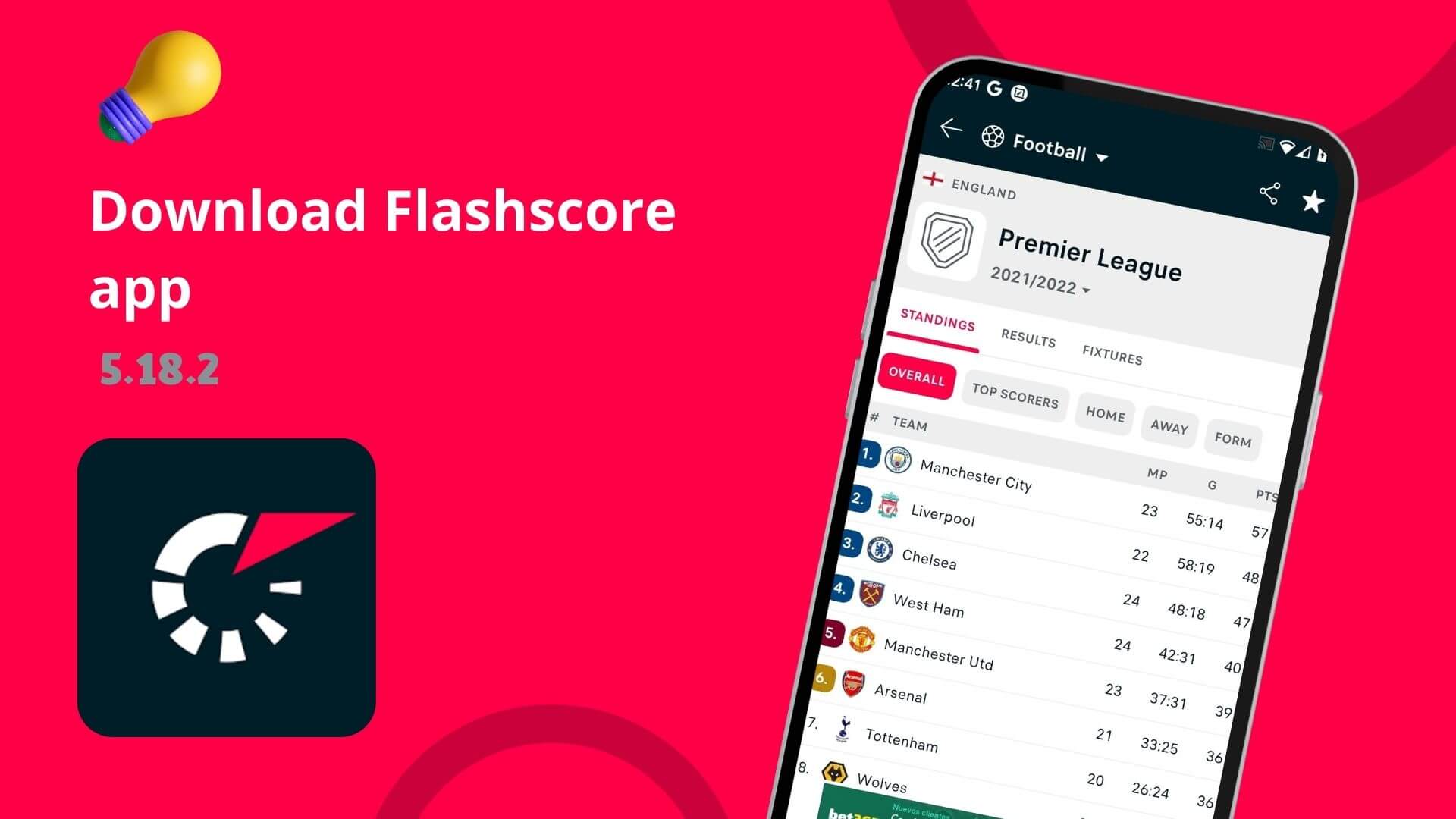 Download Flashscore app Android and iPhone free latest version 2024