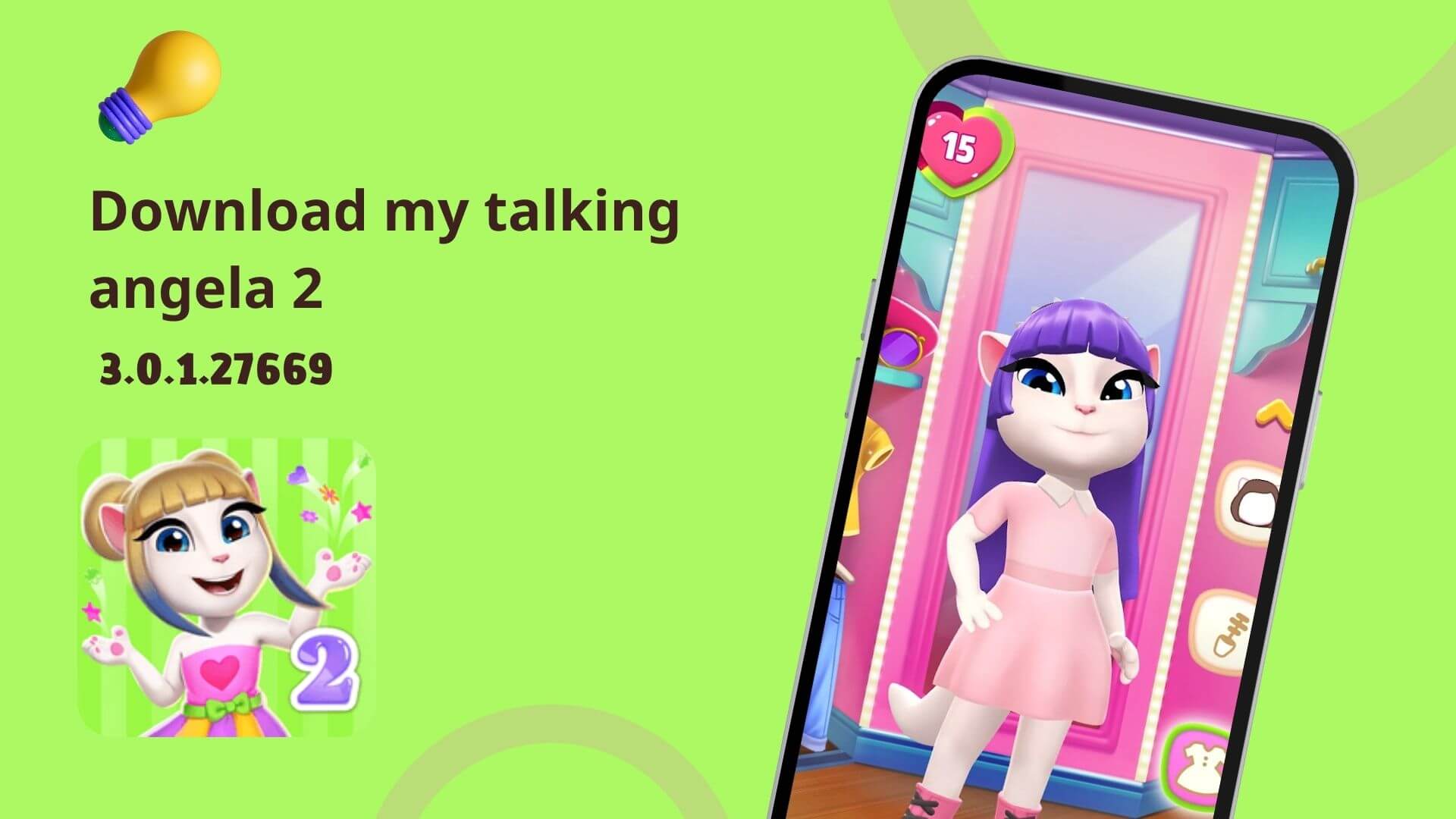 Download my talking angela 2 Android and iPhone free latest version