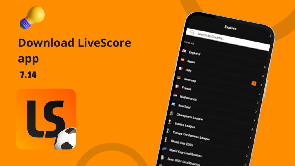 Download LiveScore Android iPhone for free, latest version