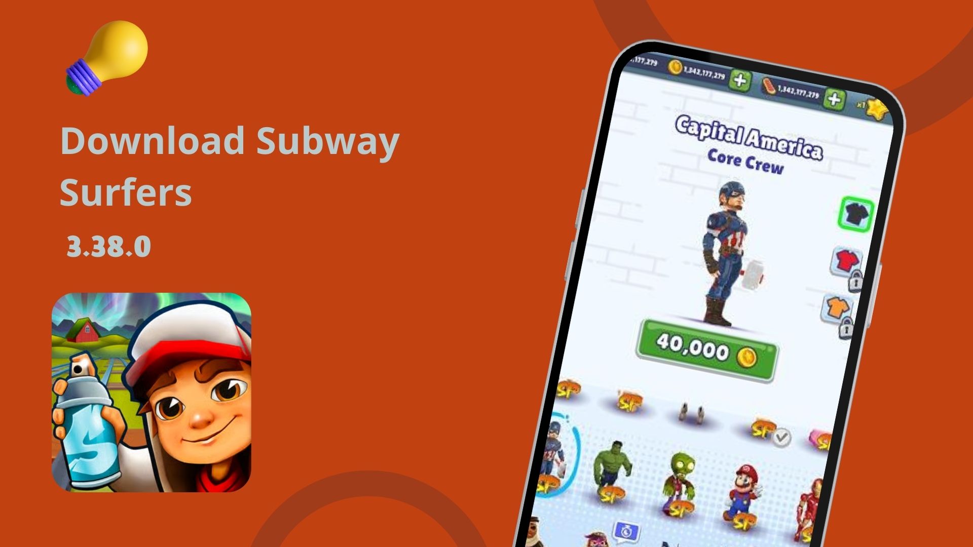 Download Subway Surfers Android and iPhone free, the latest version